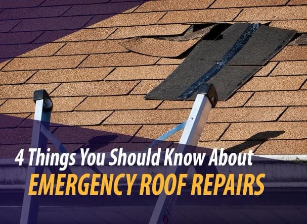 Roof Repair Part 3: Emergency Leak Repairs – What to Do
